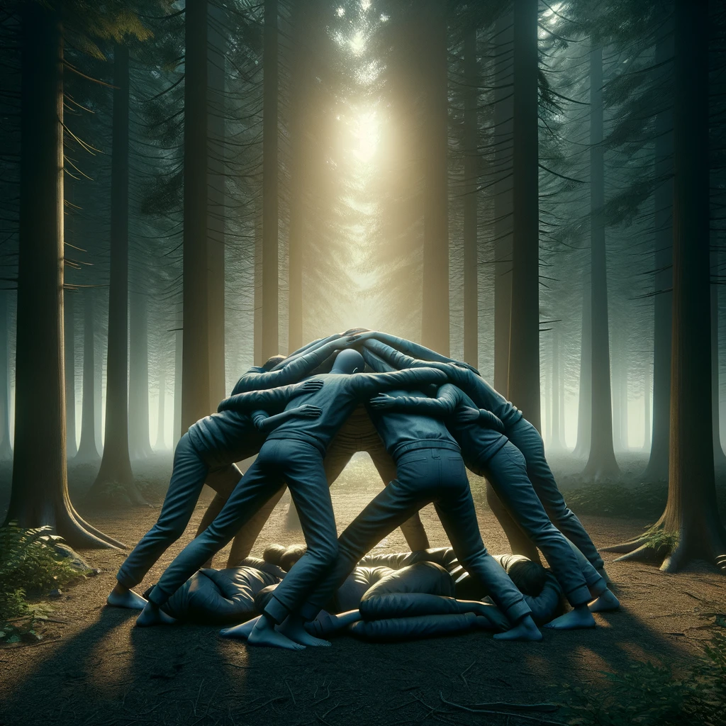 Human Hut Image